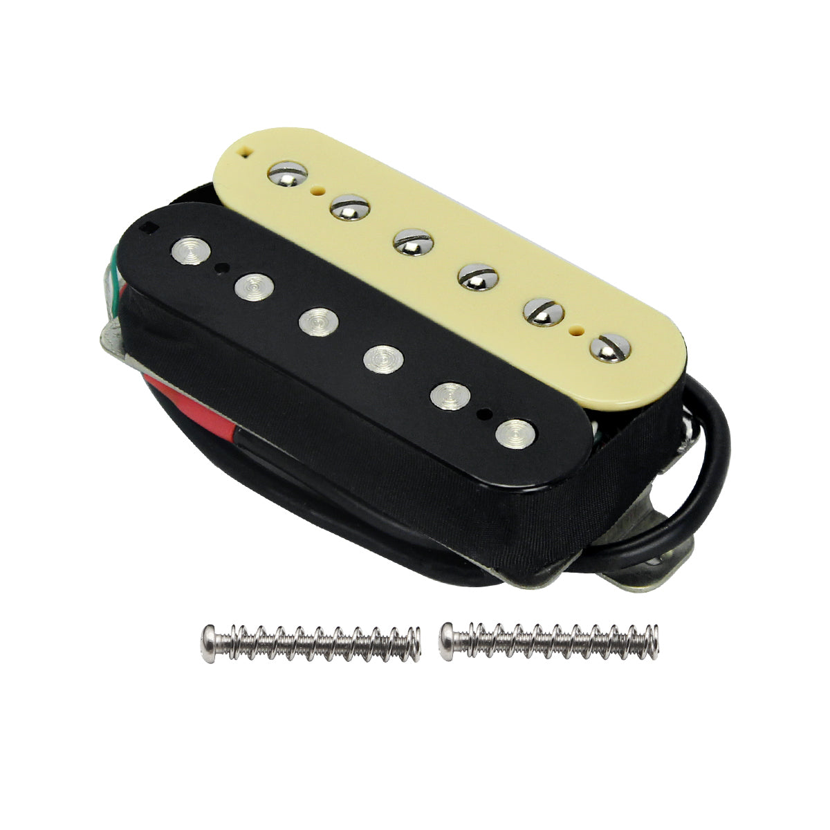 FLEOR Alnico 5 micros Humbucker à Double bobine pour guitare électrique, 3 couleurs disponibles