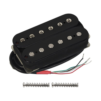 FLEOR Alnico 5 micros Humbucker à Double bobine pour guitare électrique, 3 couleurs disponibles