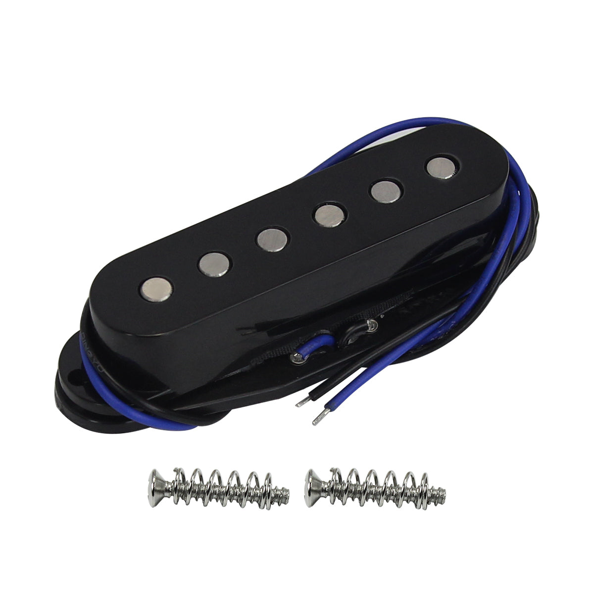 3PCS Stratocaster Pickup Covers – 48/50/52mm Plastic Single Coil Covers For Import Strat/Squier (Deep Blue)