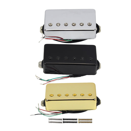 Pastilla Humbucker de guitarra eléctrica FLEOR Alnico 5 para piezas de guitarra estilo LP