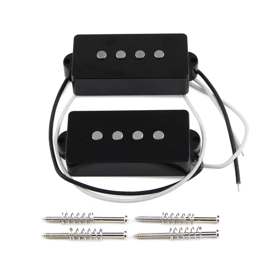FLEOR Alnico 5 PB Bass Pickup Set Passive Pickup for 4 Strings FD Precision Bass