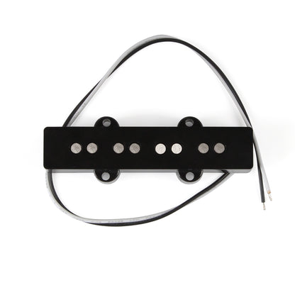 FLEOR Black Open Alnico 5 JB Bass Pickup for 4 Strings Electric Bass