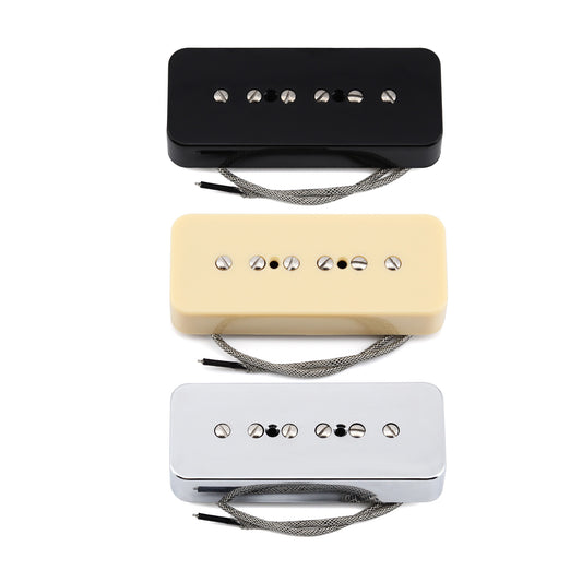 FLEOR Vintage Alnico 5 Soapbar P 90 P90 Guitar Pickup for P90 Guitar Accessories