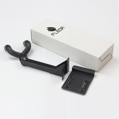 FLEOR Guitar Hanger Hook Holder Wall Mount Stand Rack Bracket Black For Guitar Bass Ukulele Mandolin