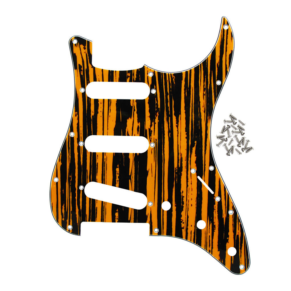 FLEOR 11 Hole Strat SSS Guitar Pickguard | iknmusic