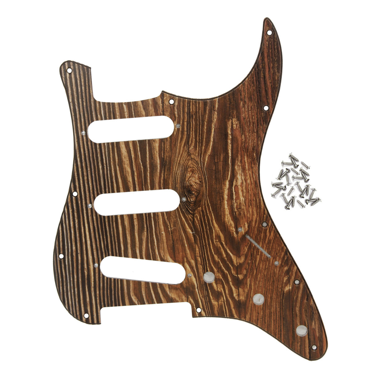 FLEOR 11 Hole Strat SSS Guitar Pickguard | iknmusic