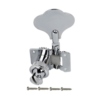 FLEOR Open Electric Bass Tuning Machine Heads Tuner 1L/1R/1L1R/2L2R/4L/4R/1L4R/4L1R Available