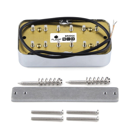 FLEOR Alnico 2 Electric Guitar Humbucker Pickup FT Style Guitar Neck/ Bridge Pickups for Electric Guitar