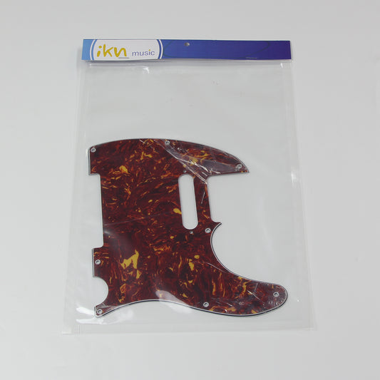 IKN TL 4Ply Guitar Pickguard in Color of Real Tortoise Shell