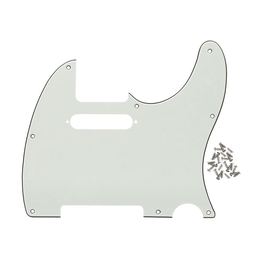 FLEOR TL Guitar Pickguard with Screws for Tele Style Guitar