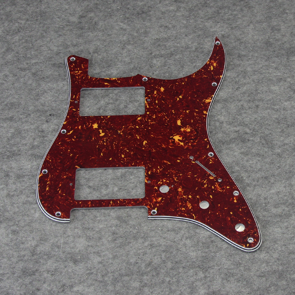 FLEOR Electric Guitar Pickguard HH Scratch Plate with Screws for Strat Guitar