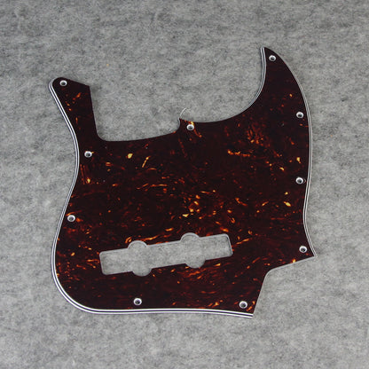 FLEOR JB Bass Pickguard & Screws for 4-String Bass, without Truss Rod Hole Style