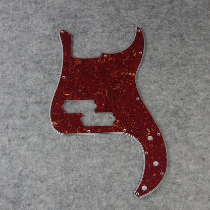 FLEOR 13 Hole PB Bass Pickguard No Truss Rod Hole Type & Screws for 4 String Bass