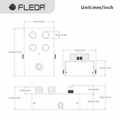 FLEOR FAP-CH Analog-Voiced Chorus Pedal
