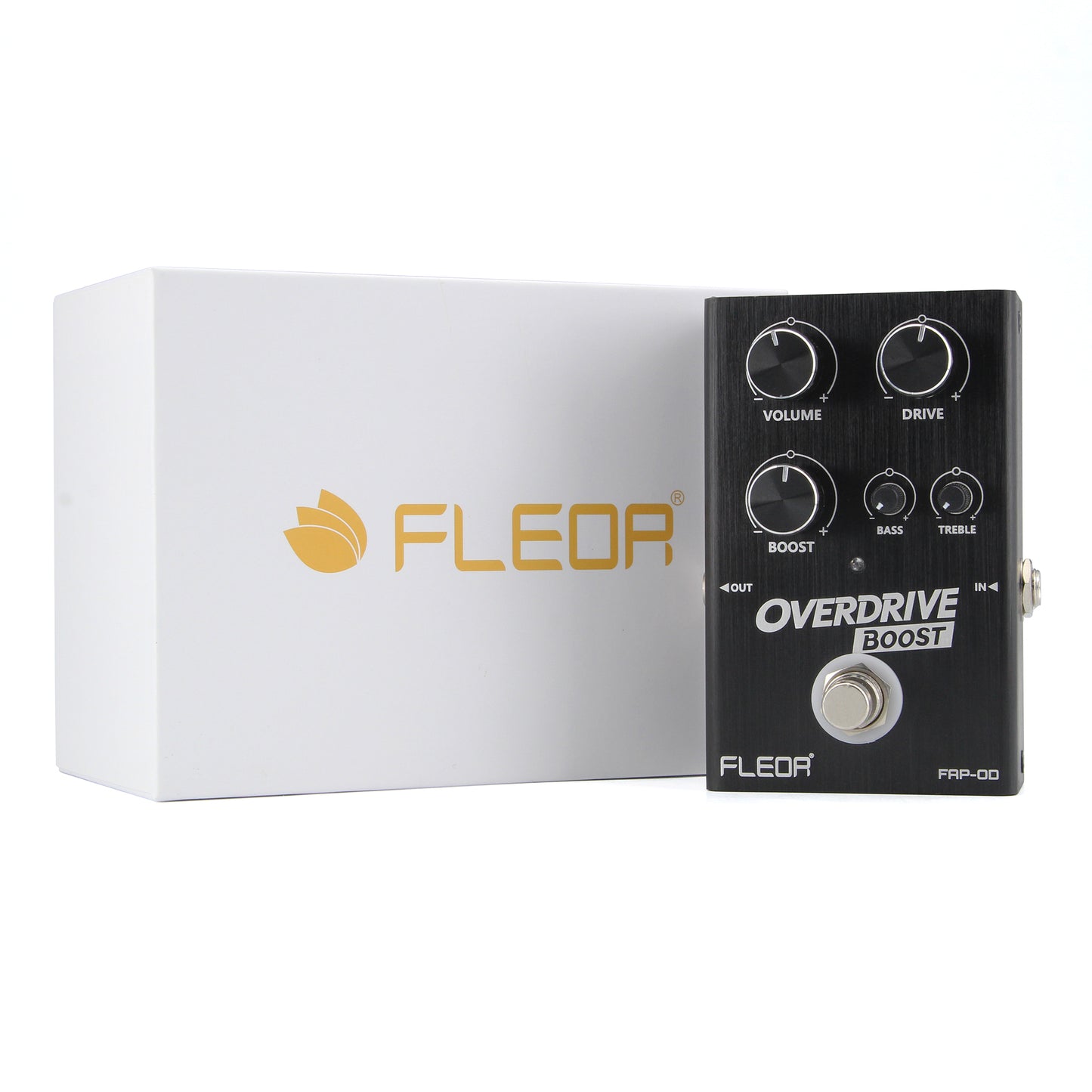 FLEOR FAP-OD Analog-Voiced Overdrive + Boost Pedal