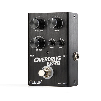 FLEOR FAP-OD Analog-Voiced Overdrive + Boost Pedal