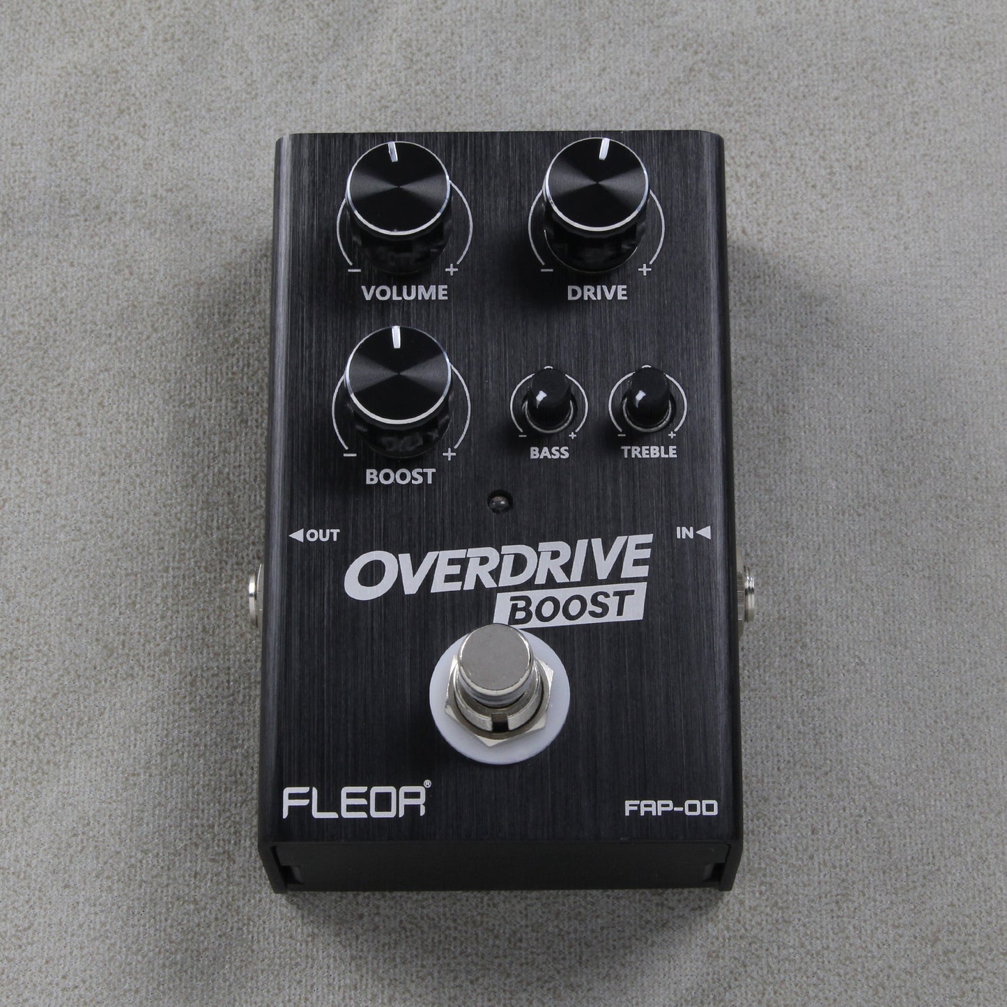 FLEOR FAP-OD Analog-Voiced Overdrive + Boost Pedal