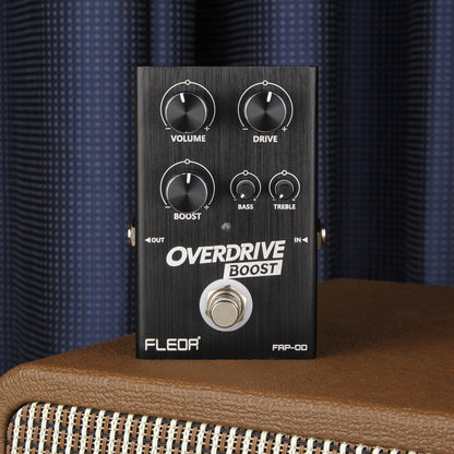 FLEOR FAP-OD Analog-Voiced Overdrive + Boost Pedal