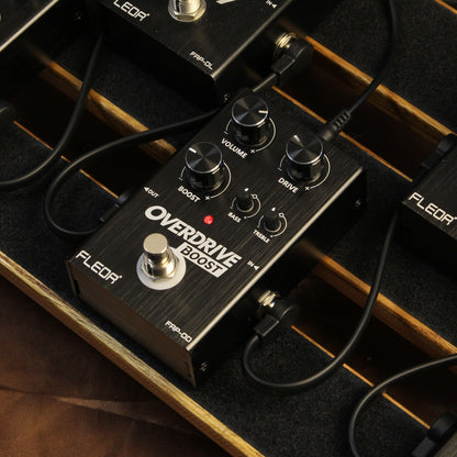 FLEOR FAP-OD Analog-Voiced Overdrive + Boost Pedal