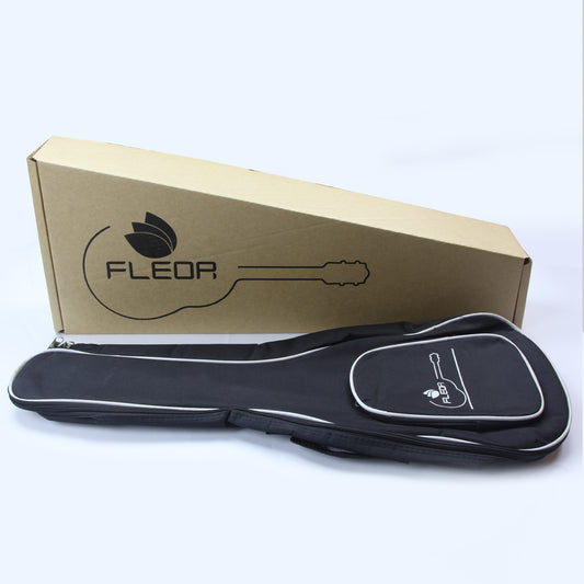 FLEOR 26" Ukulele Gig Bag with Zipper Pocket – Lightweight Soft Case