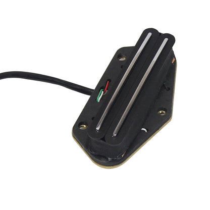 FLEOR Alnico 5 Hot Rails Humbucker Guitar Bridge Pickup for Tele