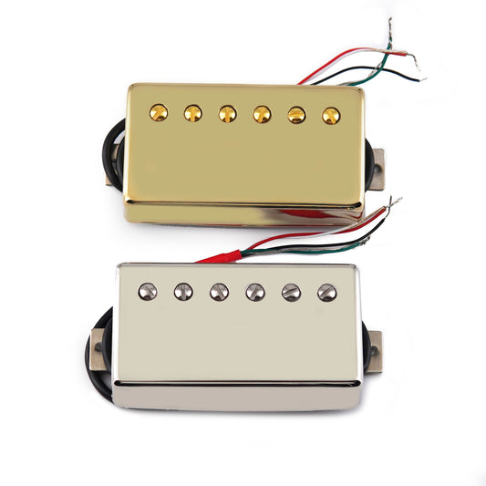 FLEOR LP Guitar Pickup Alnico 5 Humbucker Pickup 4-Wires