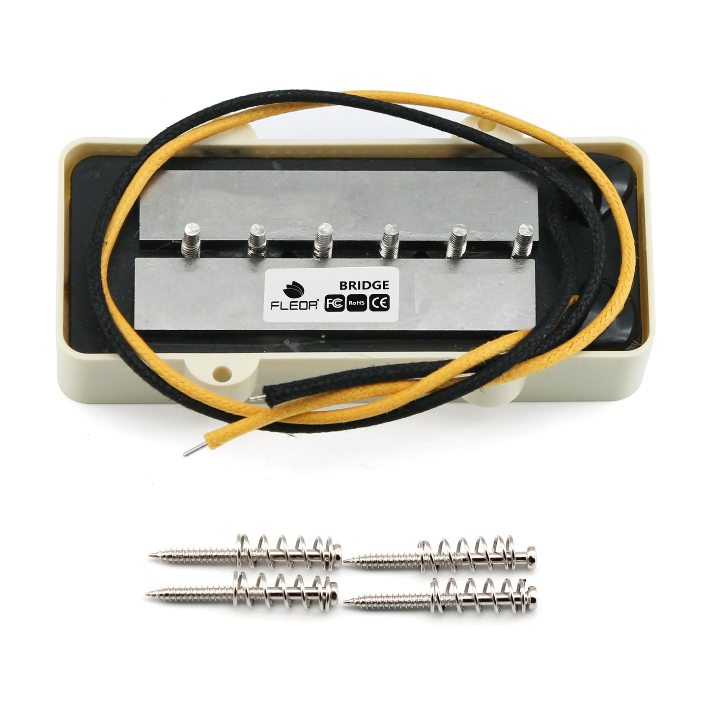 FLEOR Alnico 5 JM Pickup Electric Guitar Single Coil Neck+Bridge Pickups