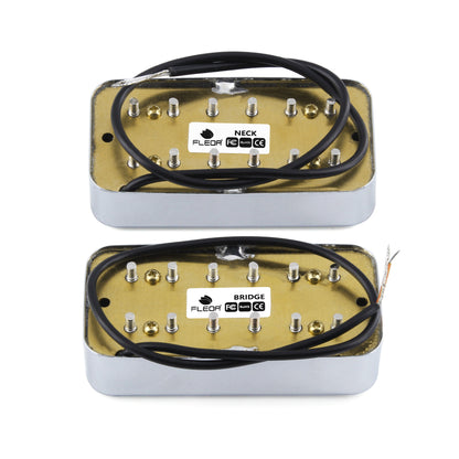 FLEOR Alnico 2 Electric Guitar Humbucker Pickup FT Style Guitar Neck/ Bridge Pickups for Electric Guitar