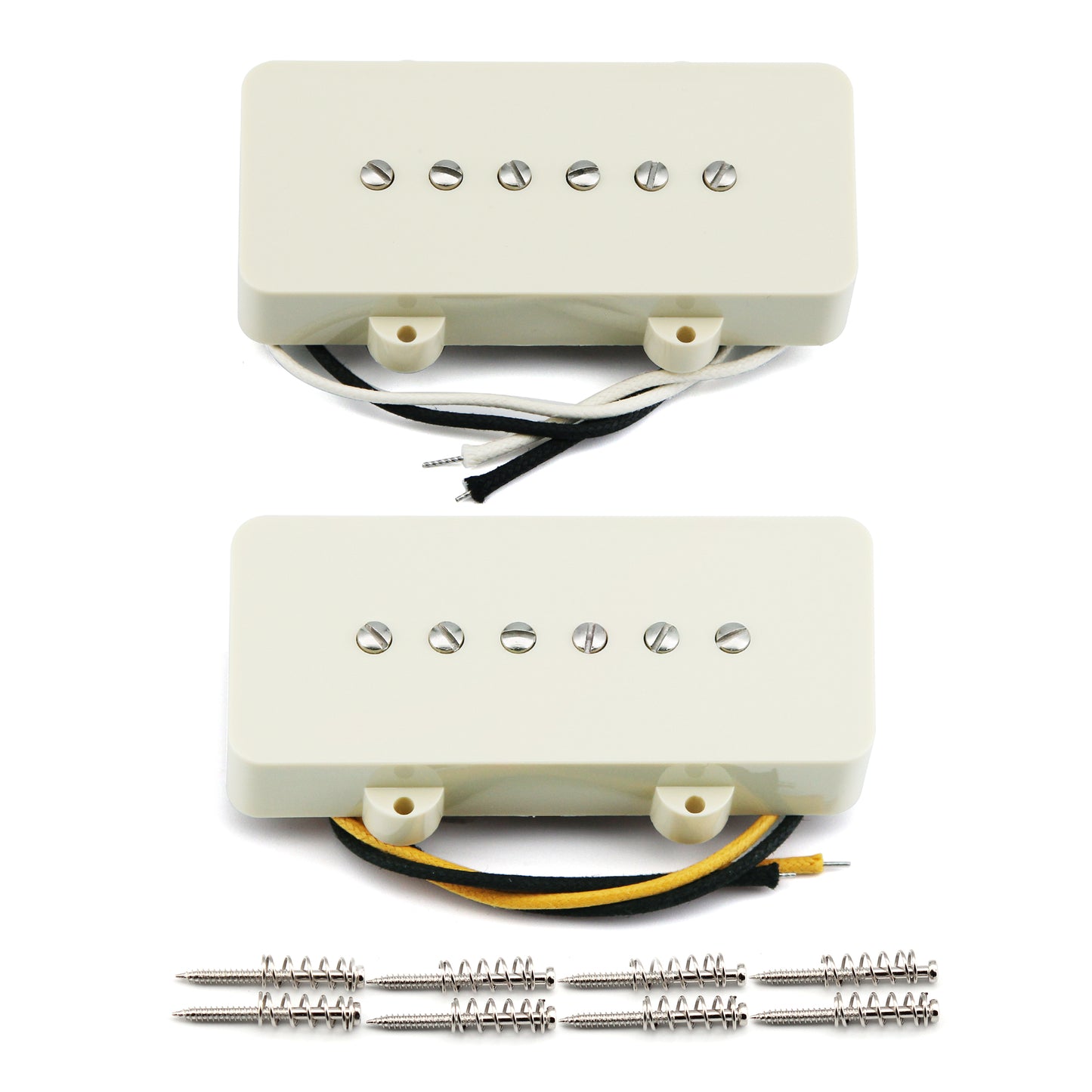 FLEOR Alnico 5 JM Pickup Electric Guitar Single Coil Neck+Bridge Pickups