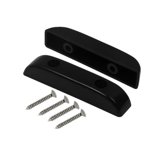 FLEOR 2pcs Plastic Black Bass Thumb Rest For Bass Guitar | iknmusic