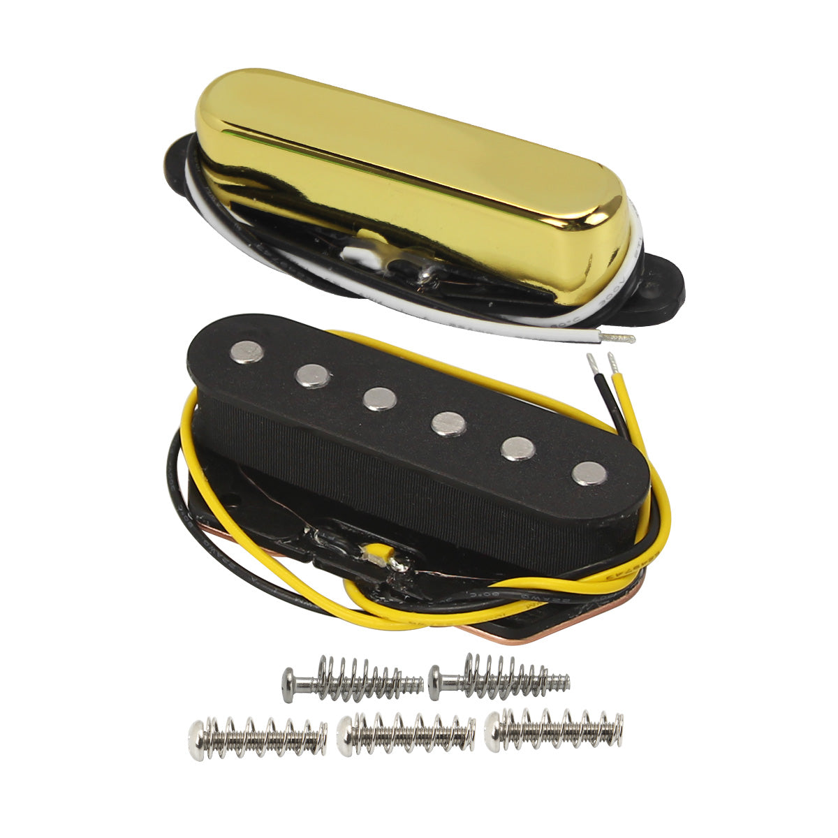 FLEOR Vintage Alnico 5 Tele Pickup Set pour pièces de guitare électrique Tele