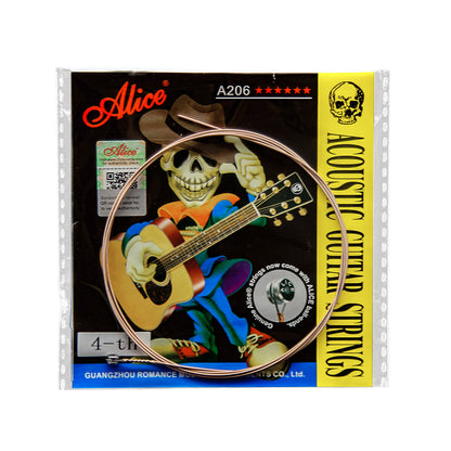 Alice 5PCS Single Acoustic Guitar Strings A206-L | iknmusic