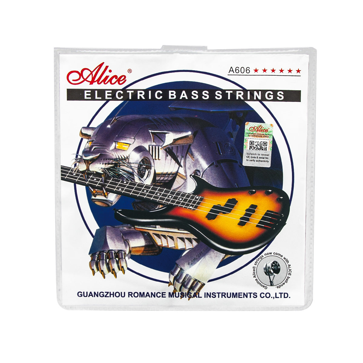 Alice 5 Strings Electric Bass Strings Set A606(5)-M | iknmusic