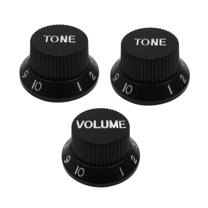 FLEOR 2T1V Volume Tone Electric Guitar Knobs for Strat | iknmusic