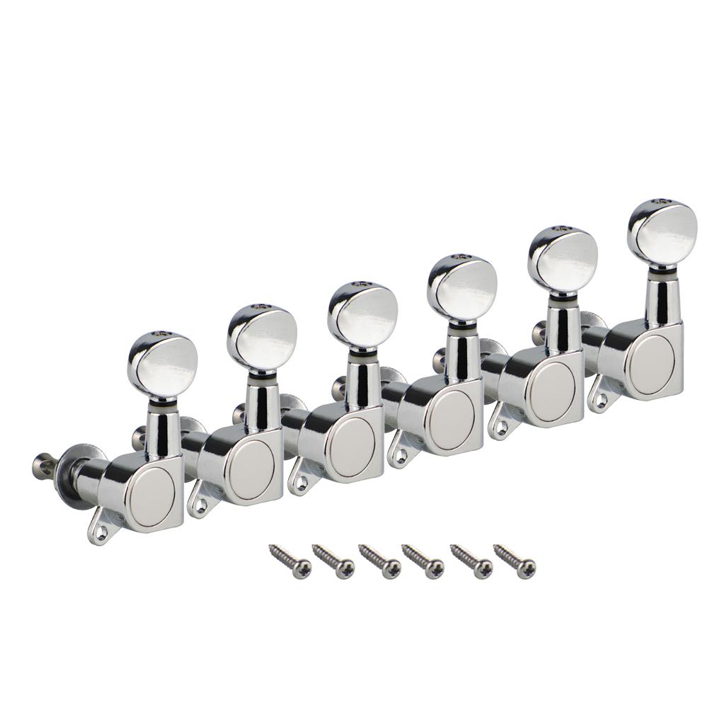 FLEOR Electric Guitar Tuning Pegs 6-in-Line | iknmusic