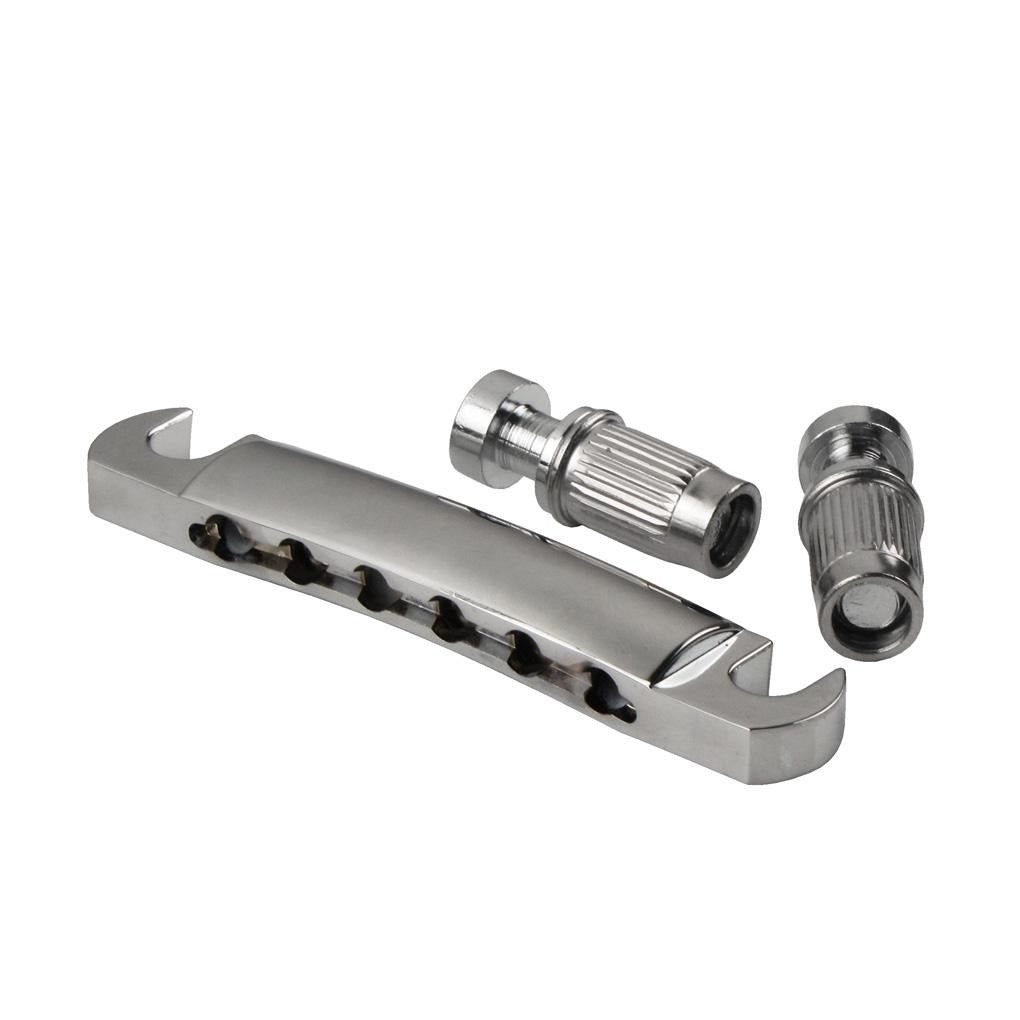 FLEOR Roller Saddle Bridge Tune-O-Matic & Tailpiece | iknmusic