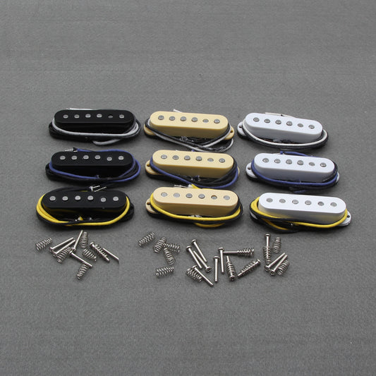 FLEOR Staggered Alnico 5 Strat Guitar Single Coil Pickup | iknmusic