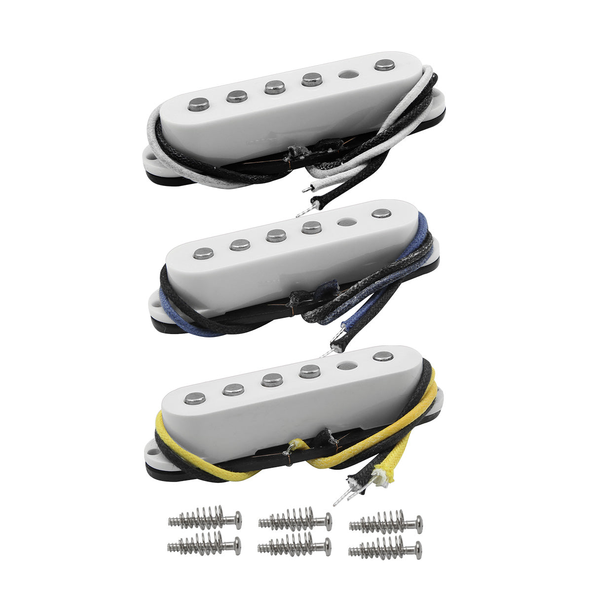 FLEOR Staggered Alnico 5 Strat Guitar Single Coil Pickup | iknmusic