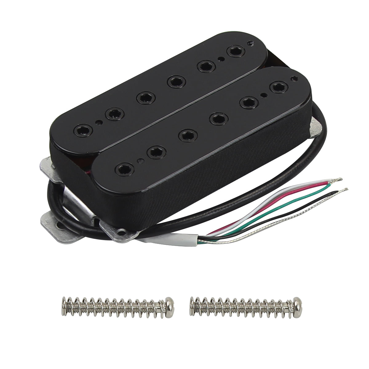 <transcy>FLEOR Humbucker E-Gitarren Pickup High Output Keramik Pickup,Hals/Brücke</transcy>