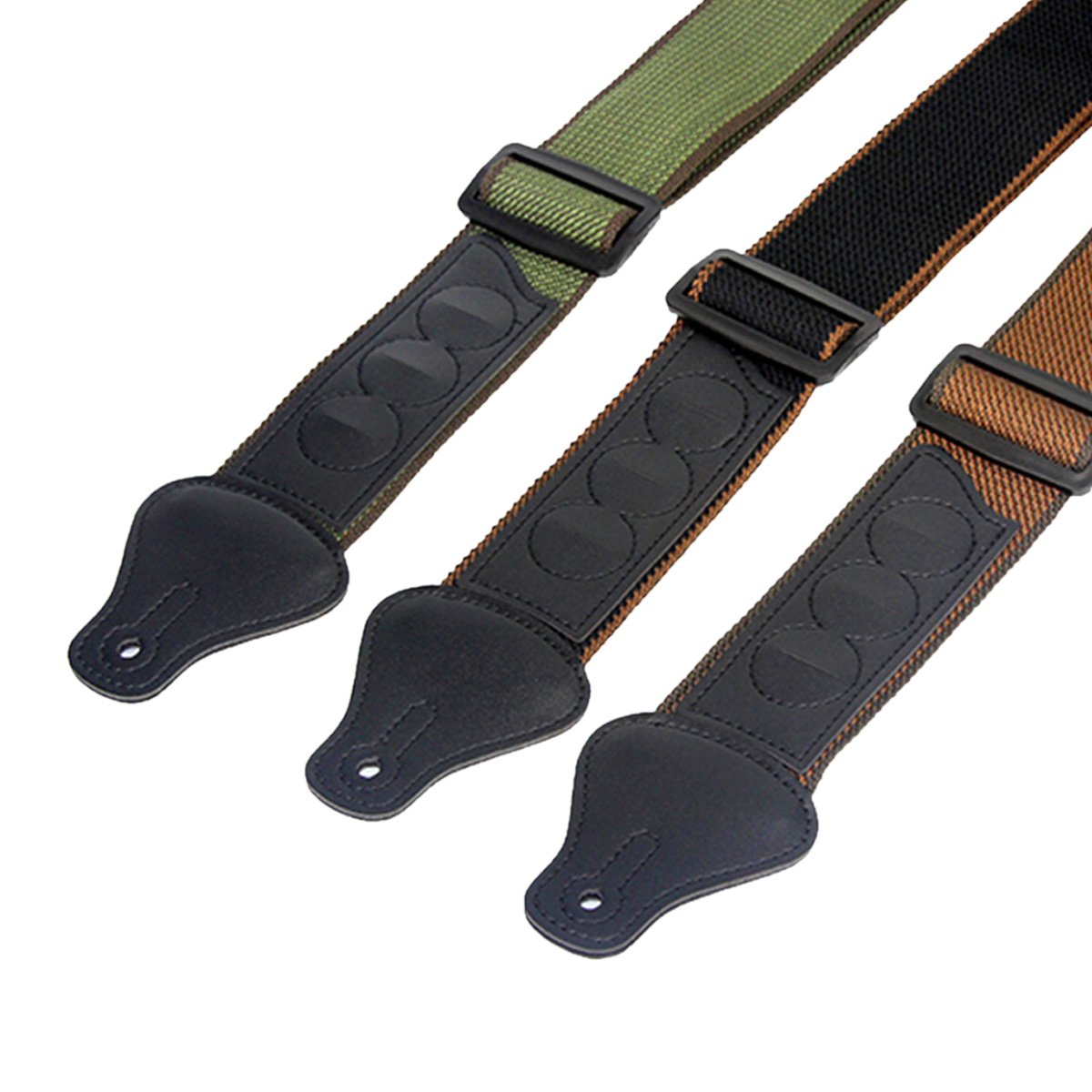 FLEOR Adjustable Polyester Cotton Guitar Strap | iknmusic