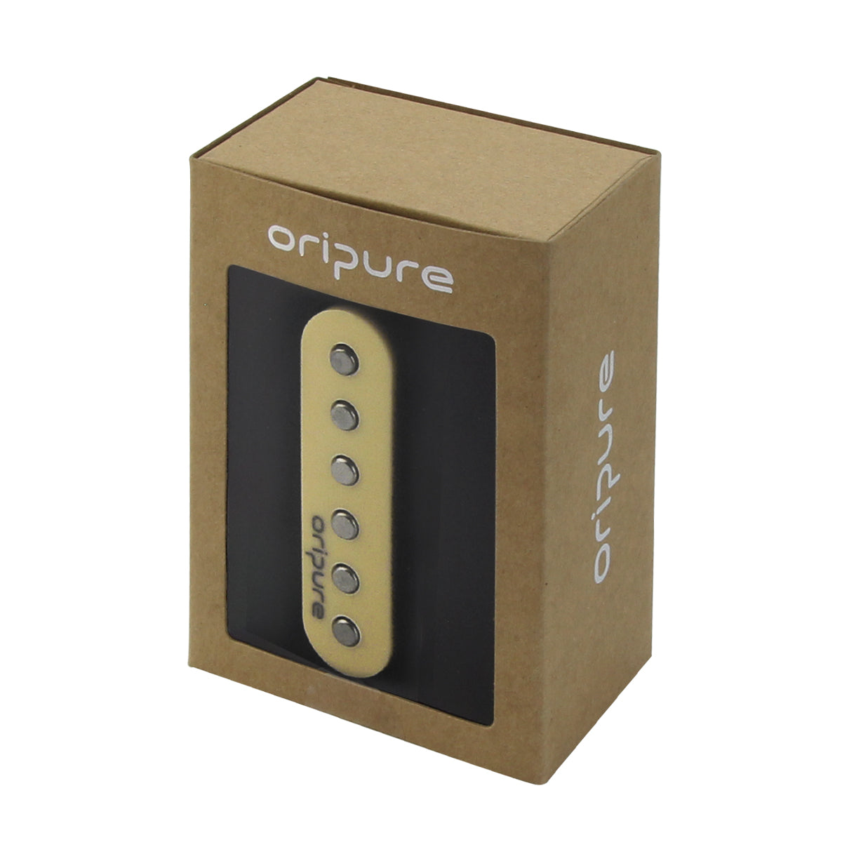 OriPure TFF566 Flat-Pole Vintage Alnico 5 Single Coil Pickup for Strat/SQ Style Electric Guitar Parts