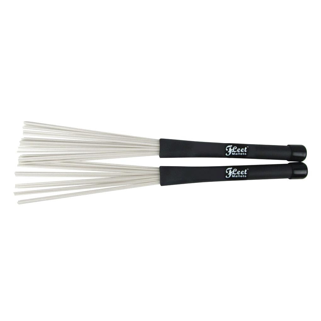 FLEET Retractable Nylon Drum Brushes | iknmusic