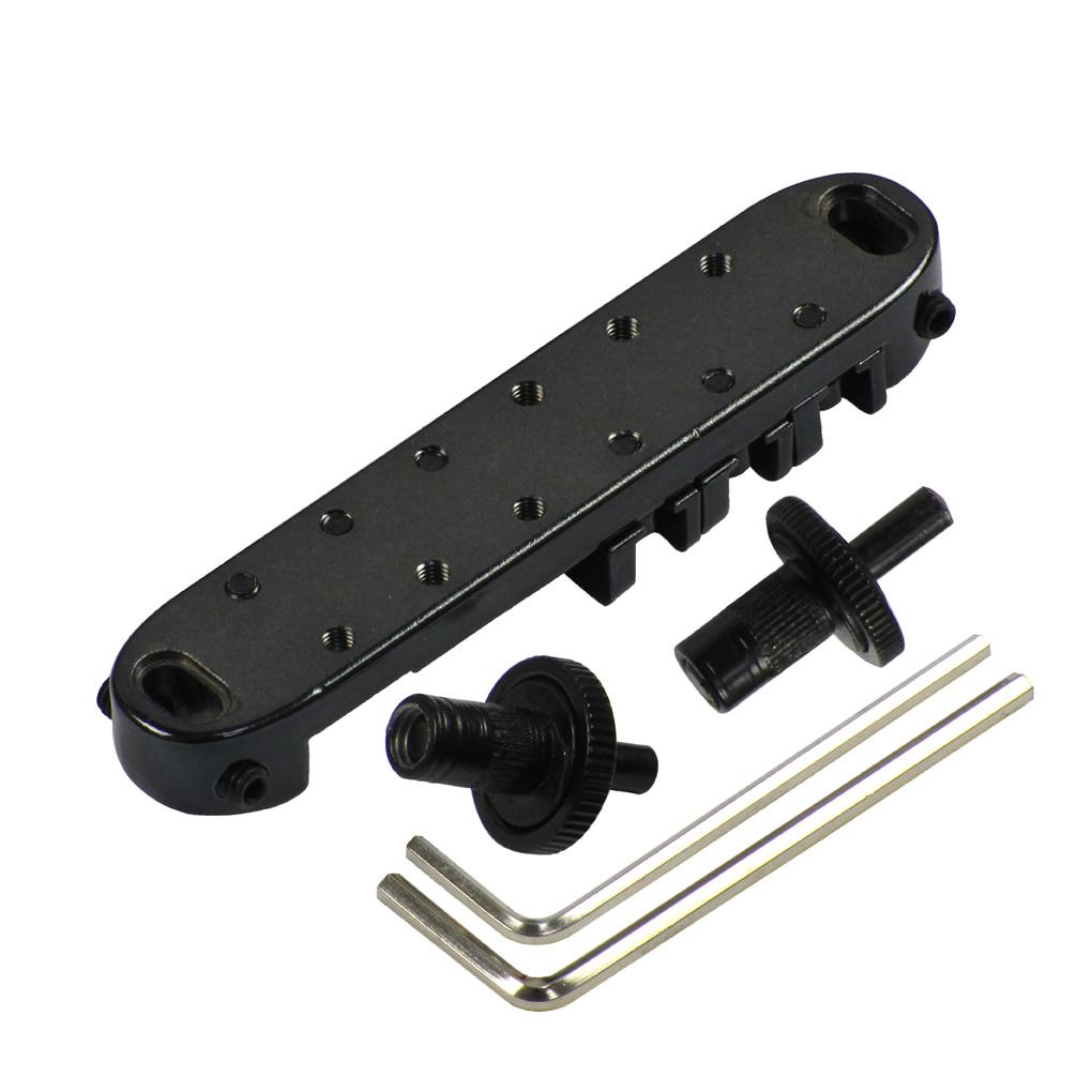 FLEOR Roller Saddle Tune-O-Matic Guitar Bridge for LP | iknmusic