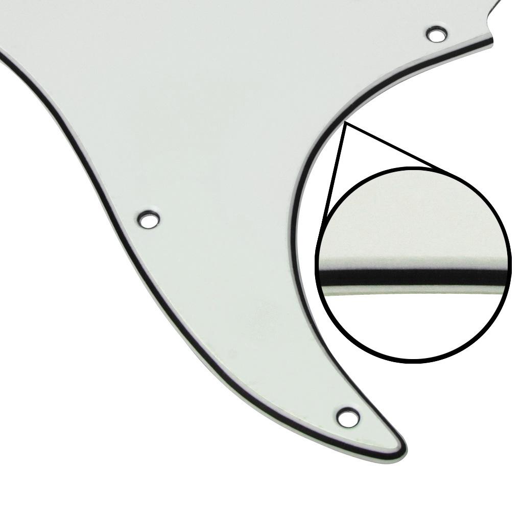 FLEOR 11 Hole Strat SSS Guitar Pickguard Scratch Plate 3Ply | iknmusic