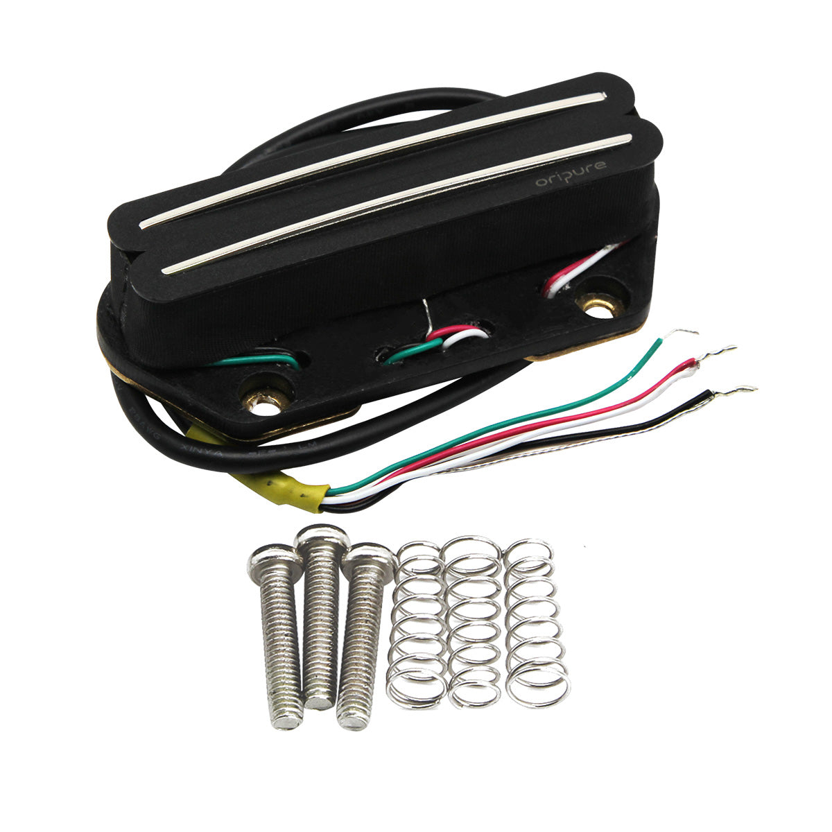 <transcy>OriPure Alnico 5 Hot Dual Rails Pickup Humbucker Gitarren-Pickup für Tele-Bridge 13.6k</transcy>