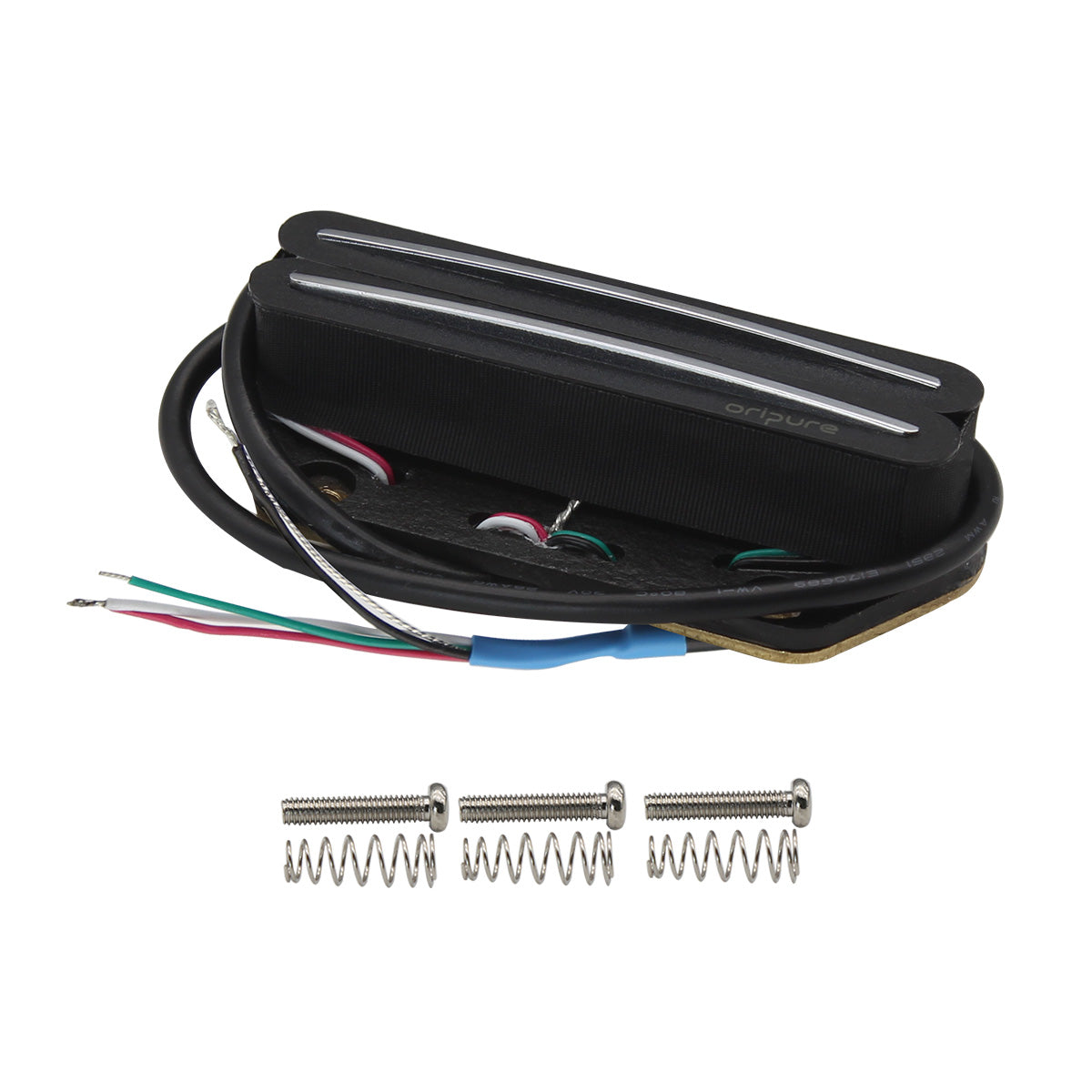 <transcy>OriPure Alnico 5 Hot Dual Rails Pickup Humbucker Gitarren-Pickup für Tele-Bridge 13.6k</transcy>