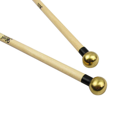 Fleet Pair of Glockenspiel Mallets Sticks Brass Head | iknmusic