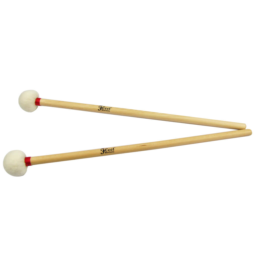 FLEET 3 Pairs of Different Head Timpani Mallets Drum Sticks | iknmusic