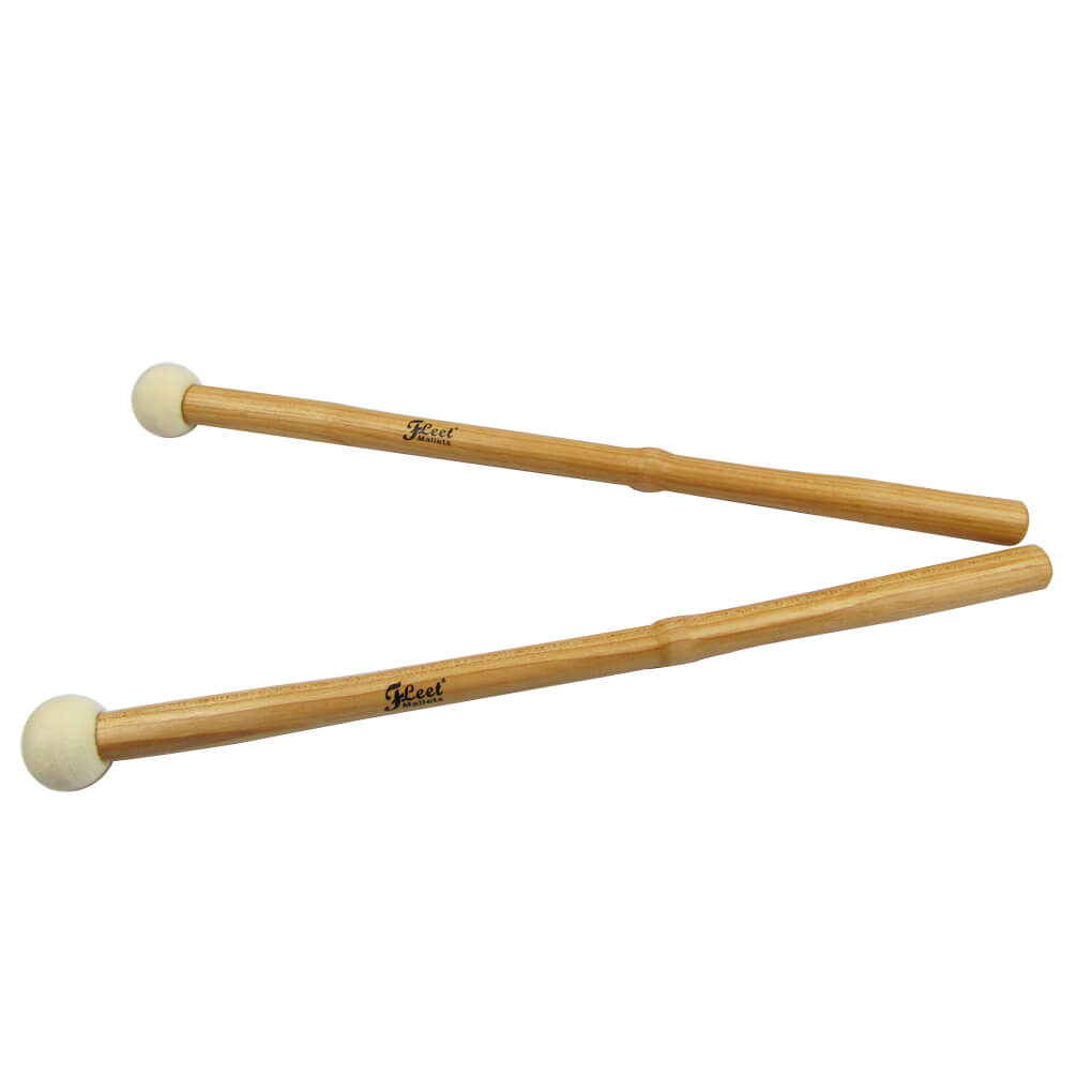 FLEET 3 Pairs of Different Head Timpani Mallets Drum Sticks | iknmusic