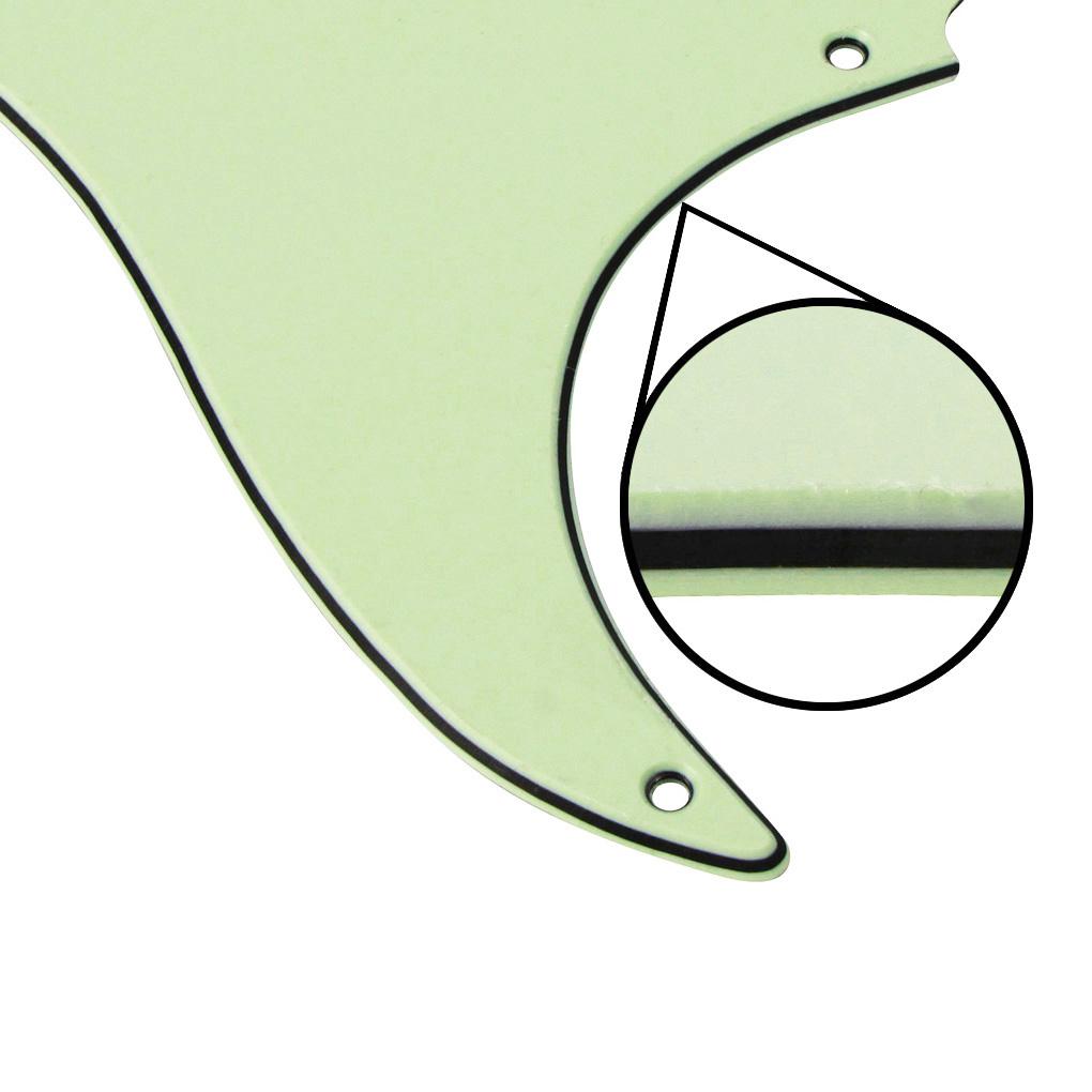 FLEOR Mint Green 8 Hole Guitar Pickguard Stratocaster SSS | iknmusic